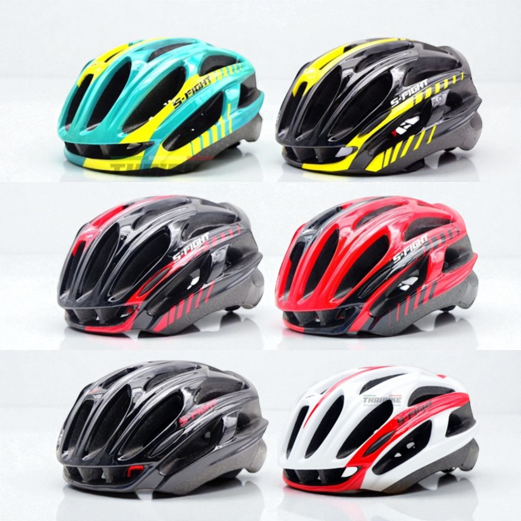 ของแท้ หมวกกันน็อคจักรยาน S-fight SH-01 หมวกผู้ใหญ่ เสือหมอบ เสือภูเขา