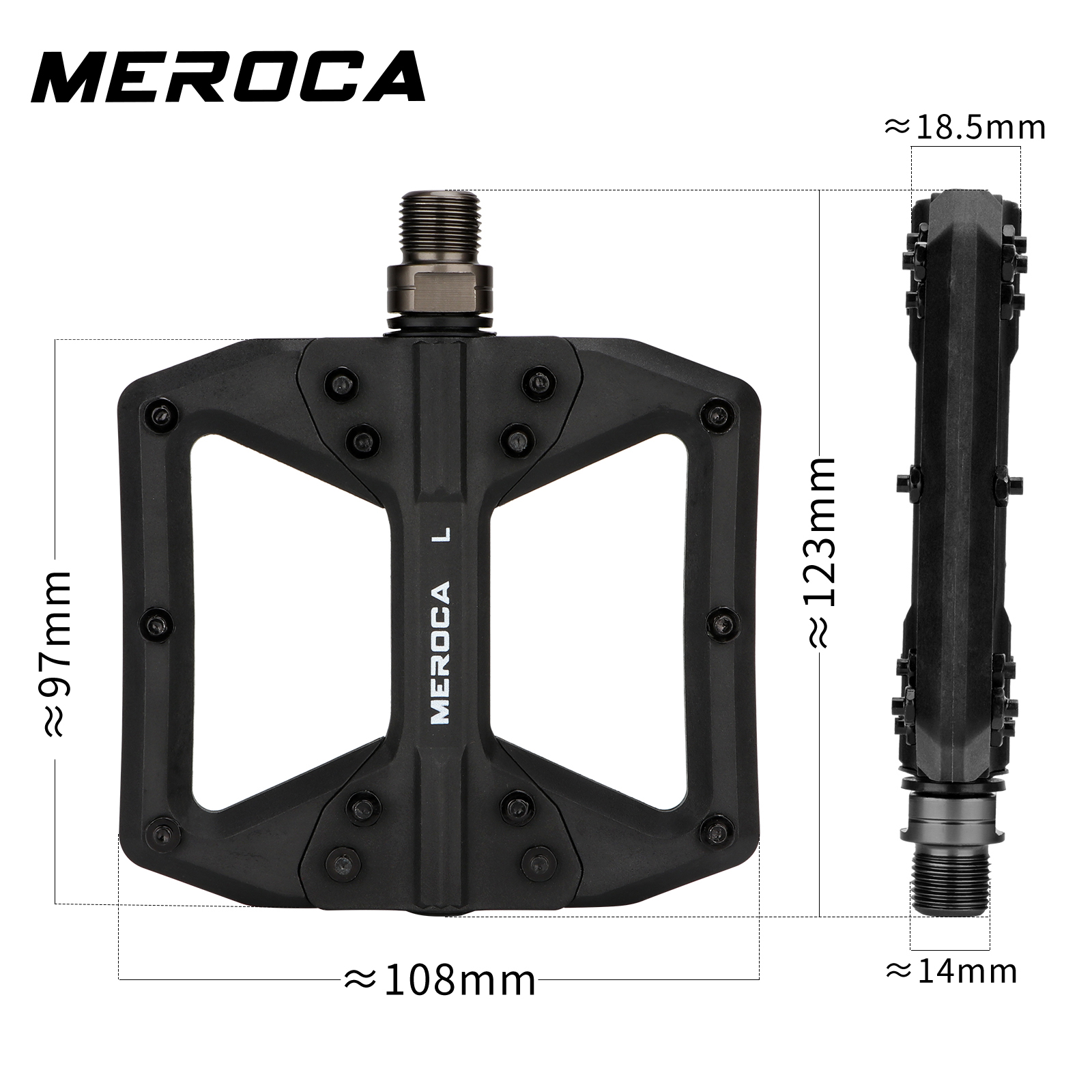 MEROCA DIY Color Matching Pedals – บันไดจักรยานแต่งสีได้ตามใจ