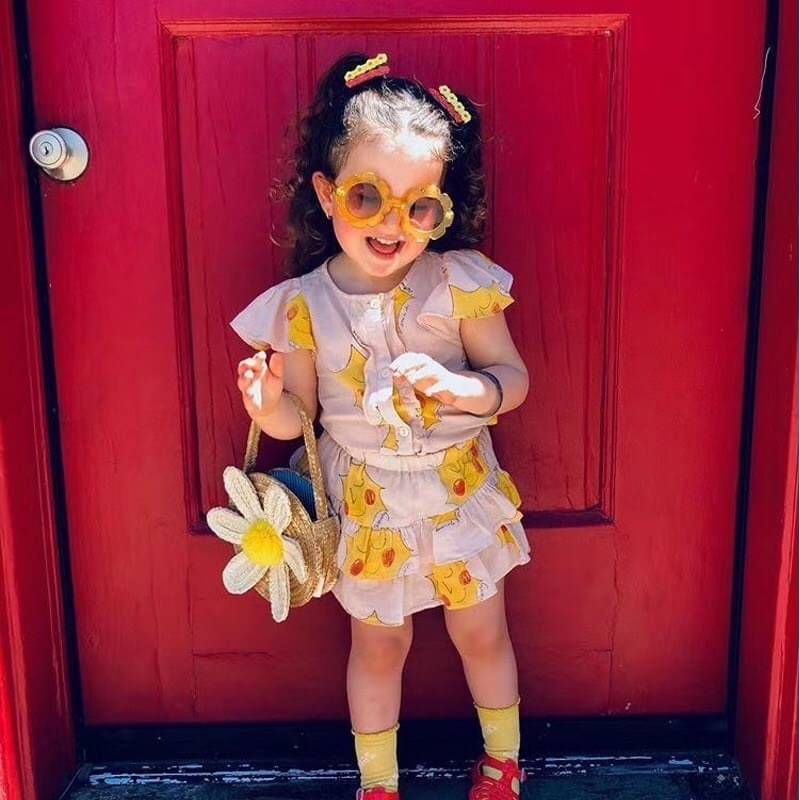 กระเป๋าสาน ดอกเดซี่ ‼️น่ารักมาก‼️ค่าส่งถูก❤️พร้อมส่งจาก กทม