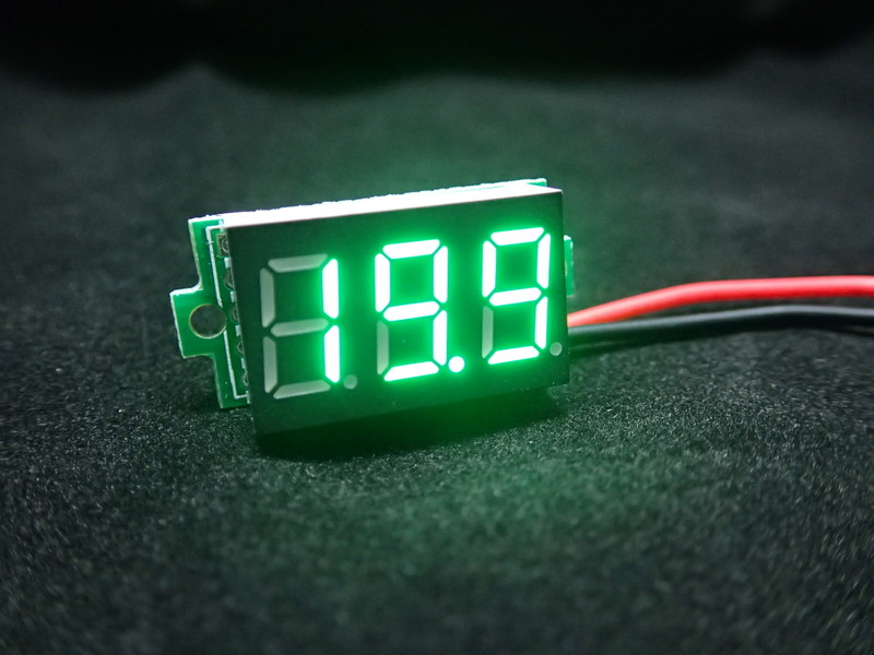 DC Digital Volt Meter 3.2-30V Two-Wire