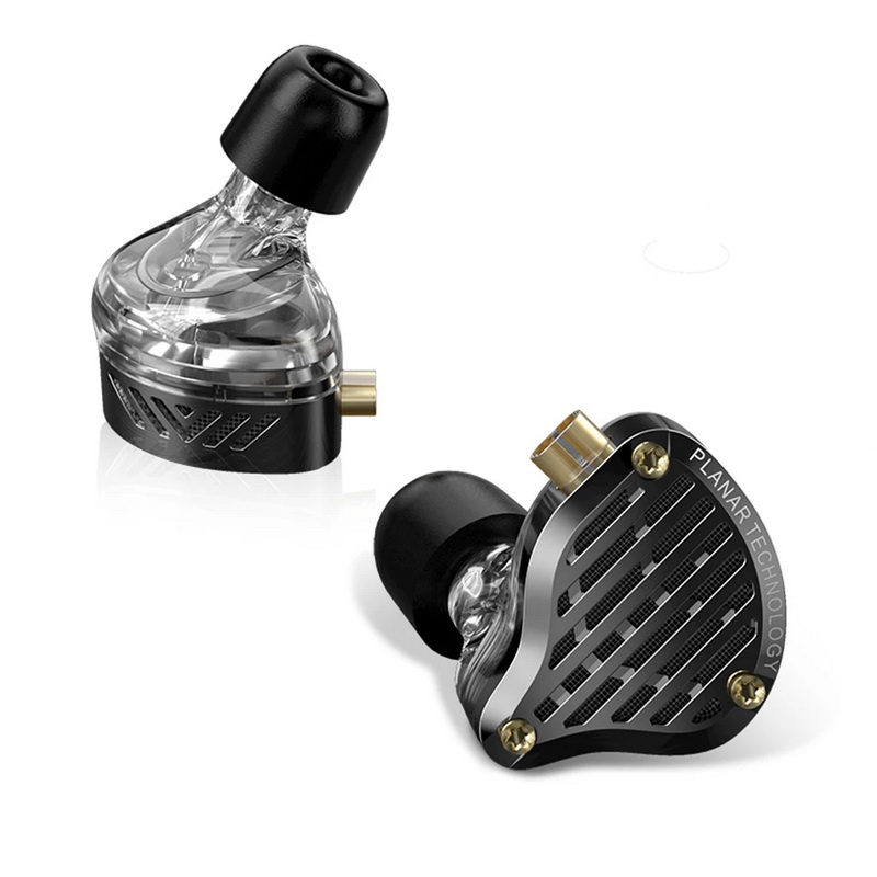 KZ PR3 หูฟัง IEMs ไดรเวอร์ Planar 13.2mm สาย OFC ชุบเงิน ประกันศูนย์ไทย