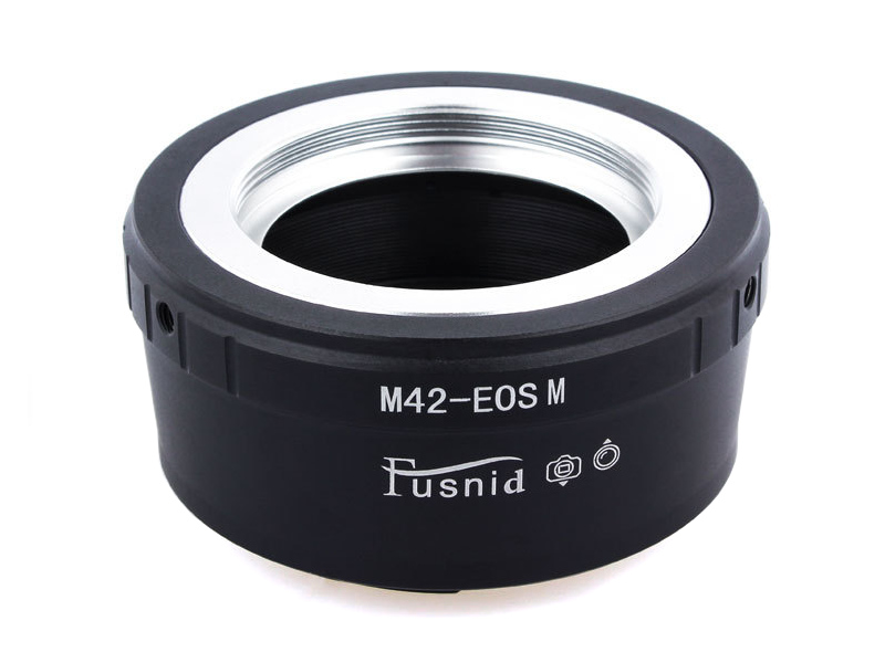M42-EOSM M42-EFM Adapter M42 Mount Lens to Canon EOS M EF-M Mount Camera