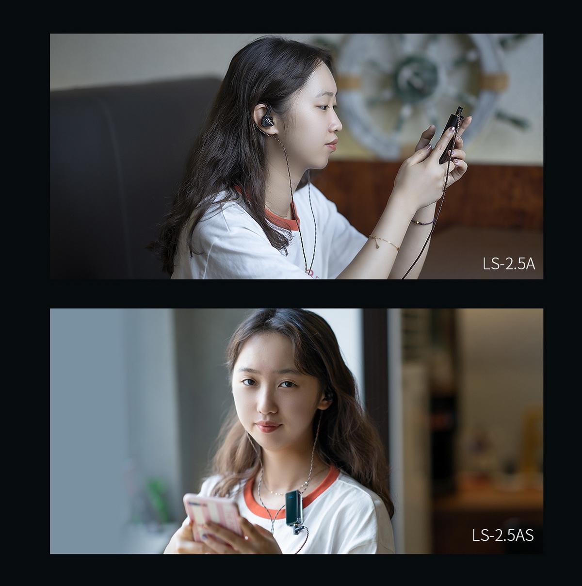 ขาย FiiO LS-2.5 สายถัก 4 เส้น 120 แกนแบบ Litz แจ็ค 2.5 Balanced ขั้ว 2 พิน 0.78 mm