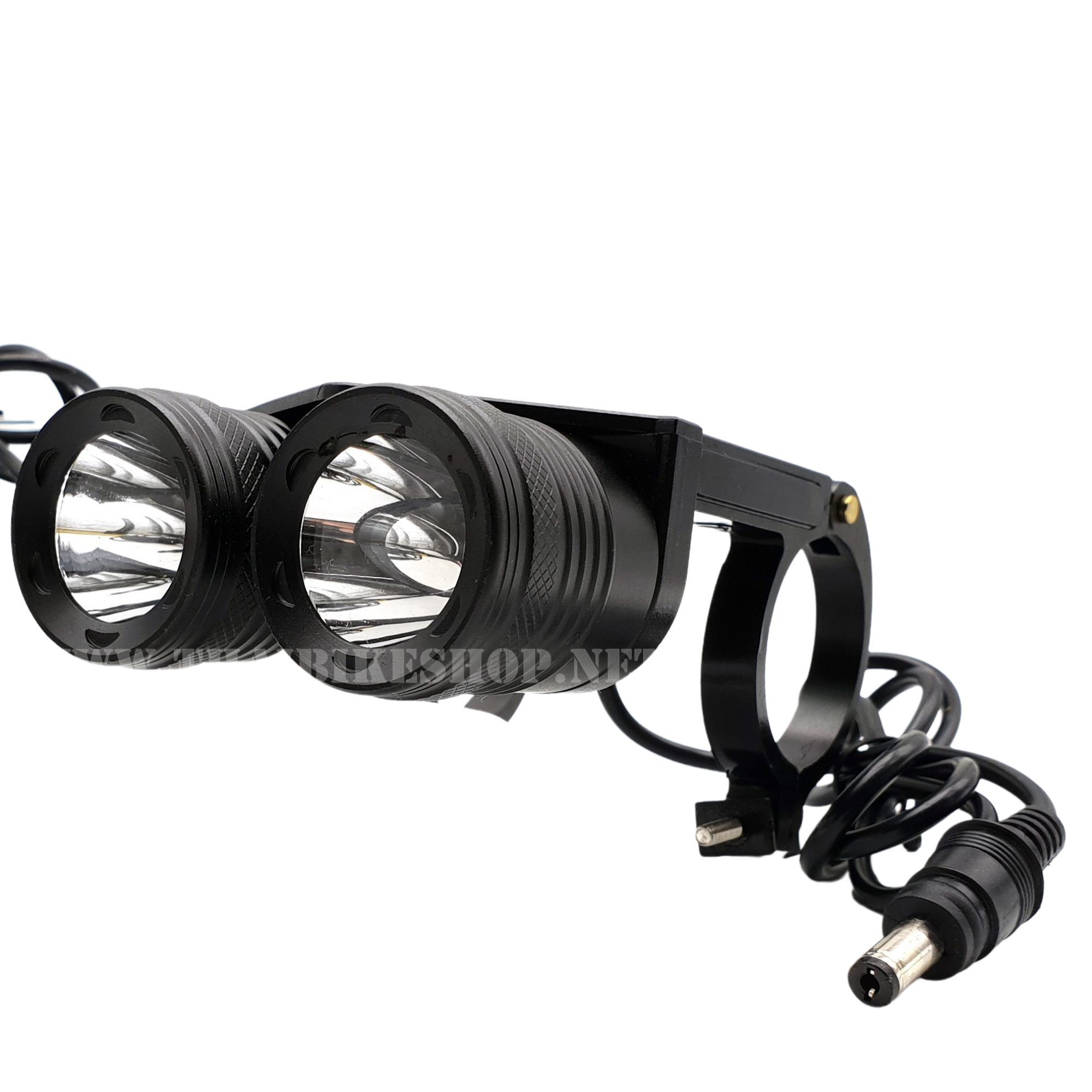 ไฟหน้าหน้าจักรยานแบบชาร์จ 2หลอด พร้อมชุดชาร์จ YINNUO