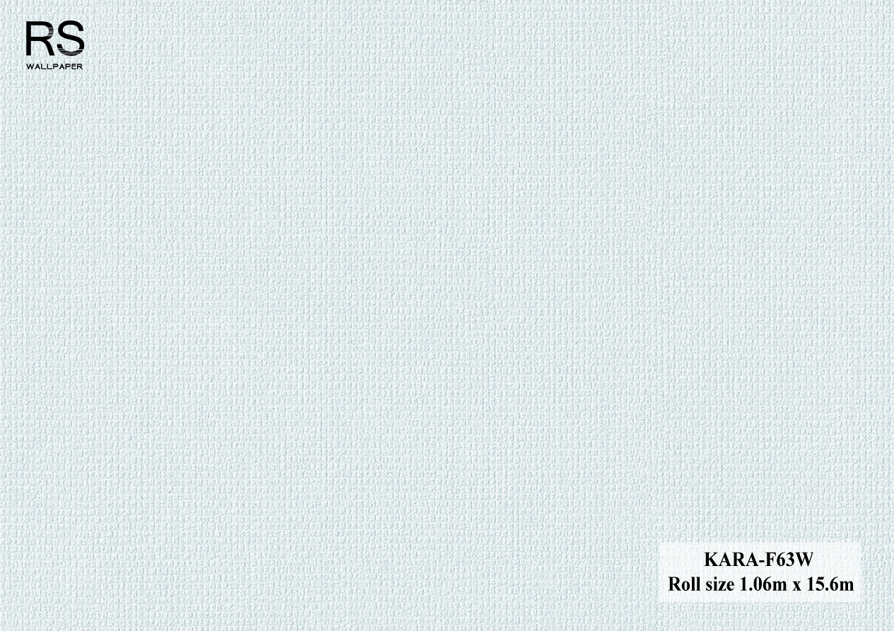 วอลเปเปอร์ สีฟ้าอ่อน KARA-F63W