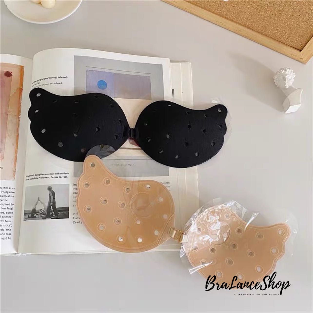 BLS✿J19 บราปีกนกแบบมีรูระบายอากาศ