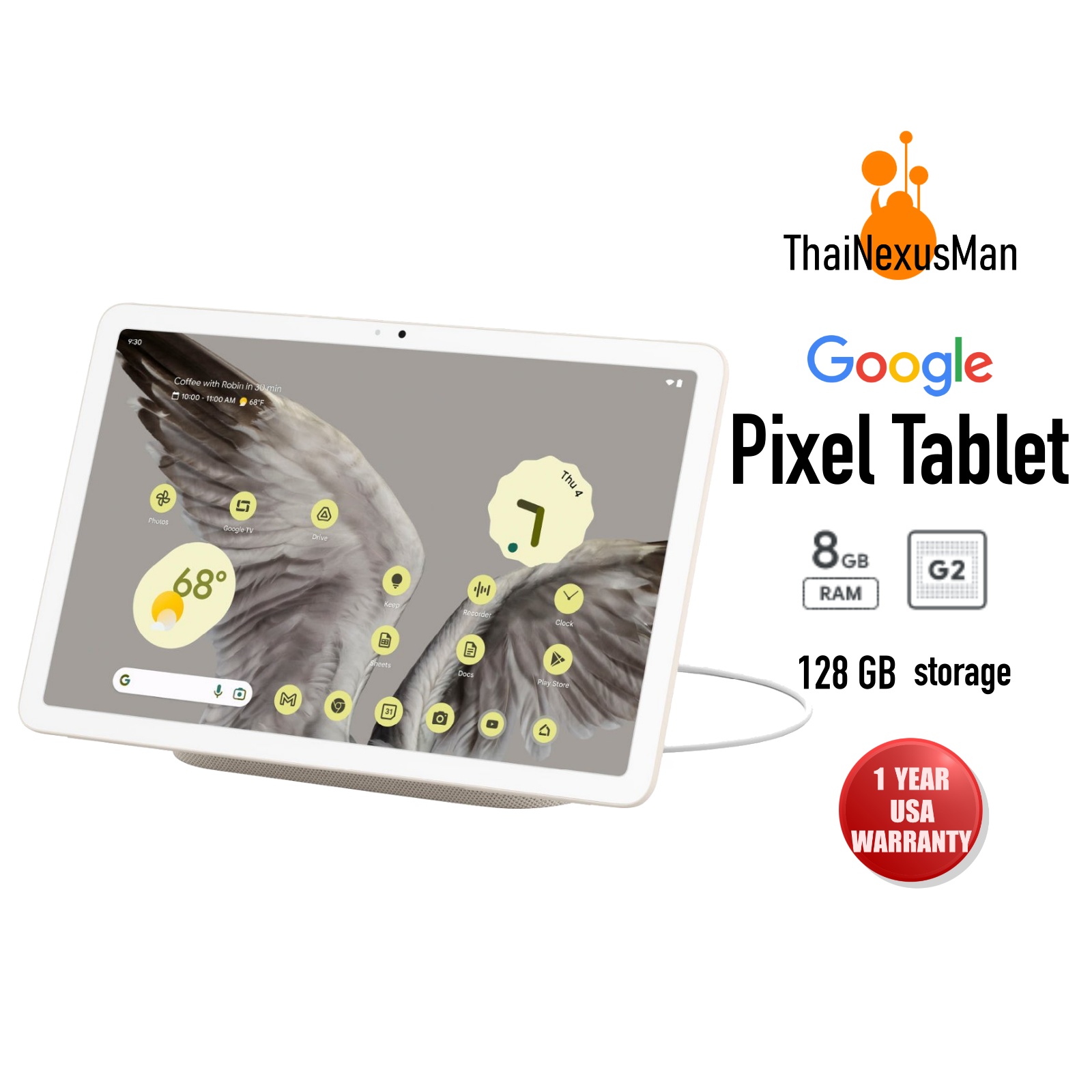 Pixel Tablet with Charging Speaker Dock - Thai Nexus Man : A