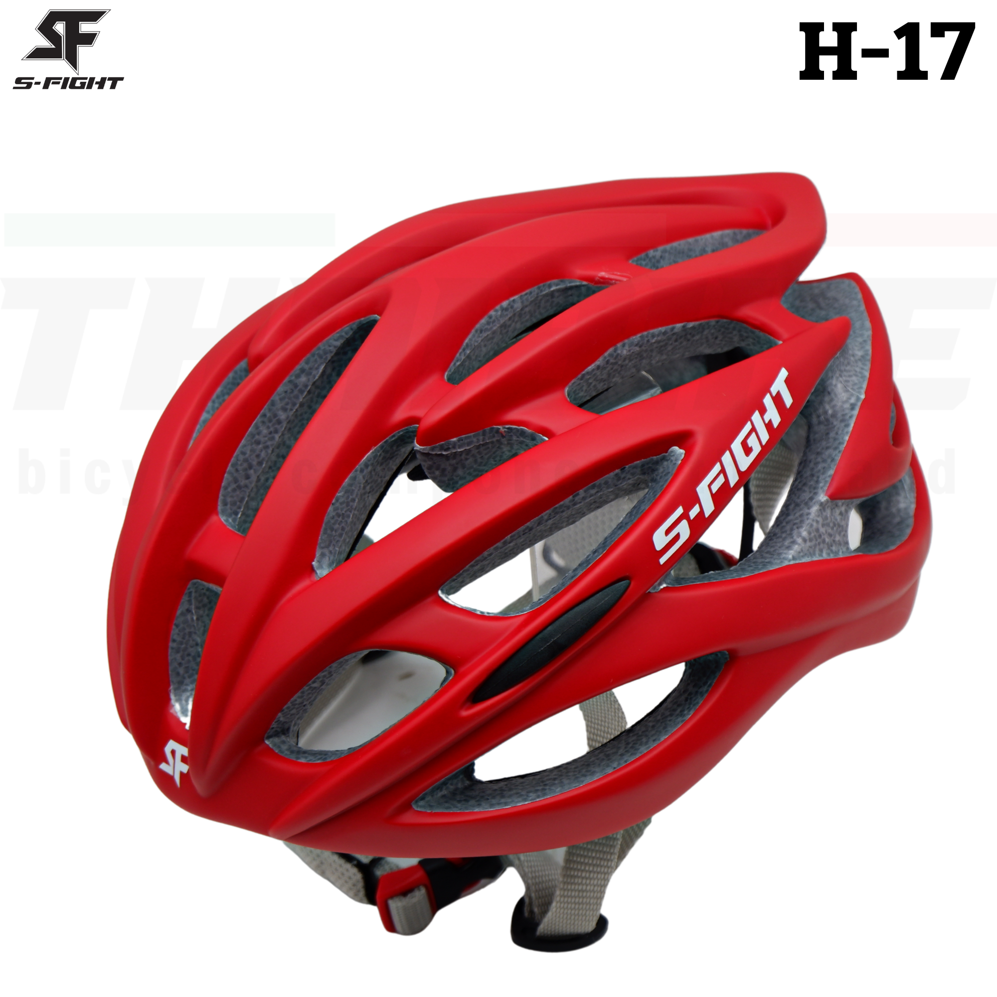 หมวกกันน็อคจักรยาน เสือหมอบ เสือภูเขา S-Fight รุ่น H-17