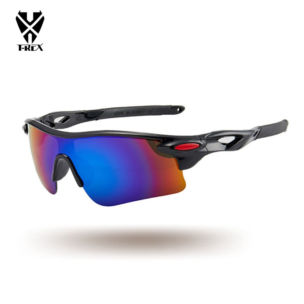 แว่นตาปั่นจักรยาน T-REX tb004 กันแดด กันลม กันฝุ่น UV แว่นกันแดด แว่นปั่น