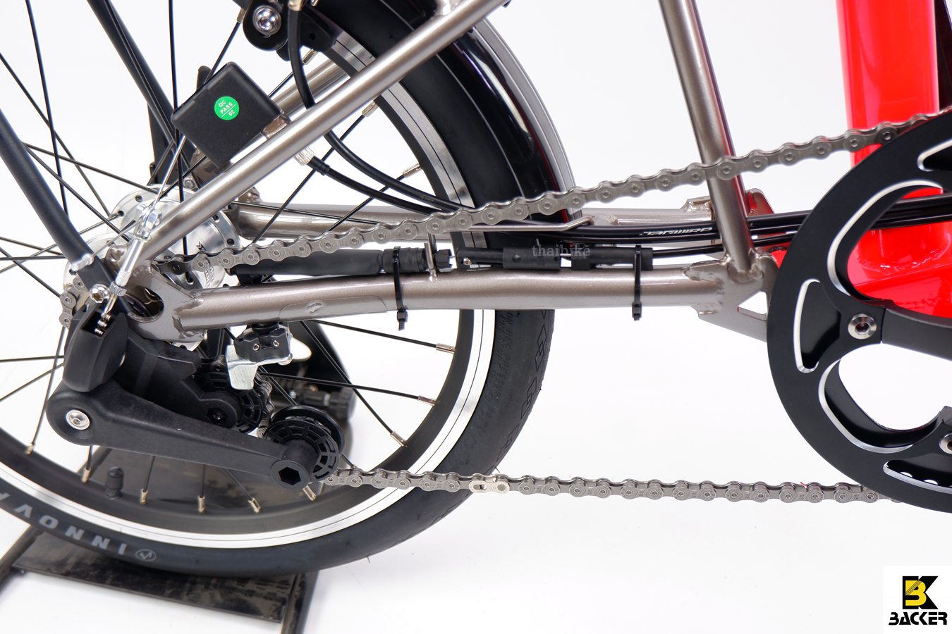 จักรยานพับ BACKER รุ่น Gravity-X รุ่น 6 สปีด แฮนด์ตรง