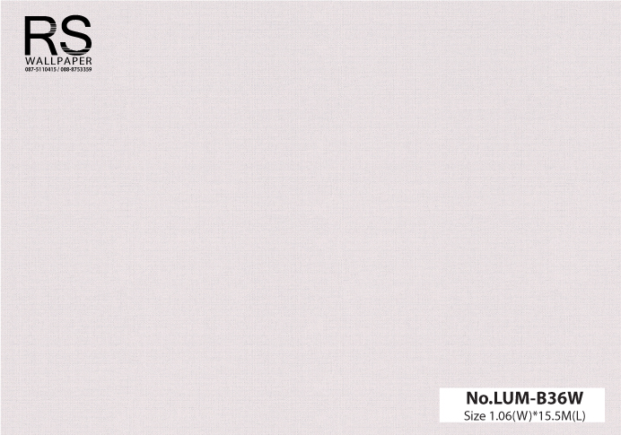 วอลเปเปอร์ สีเทาฟ้า พื้นเงา No.LUM-B36W