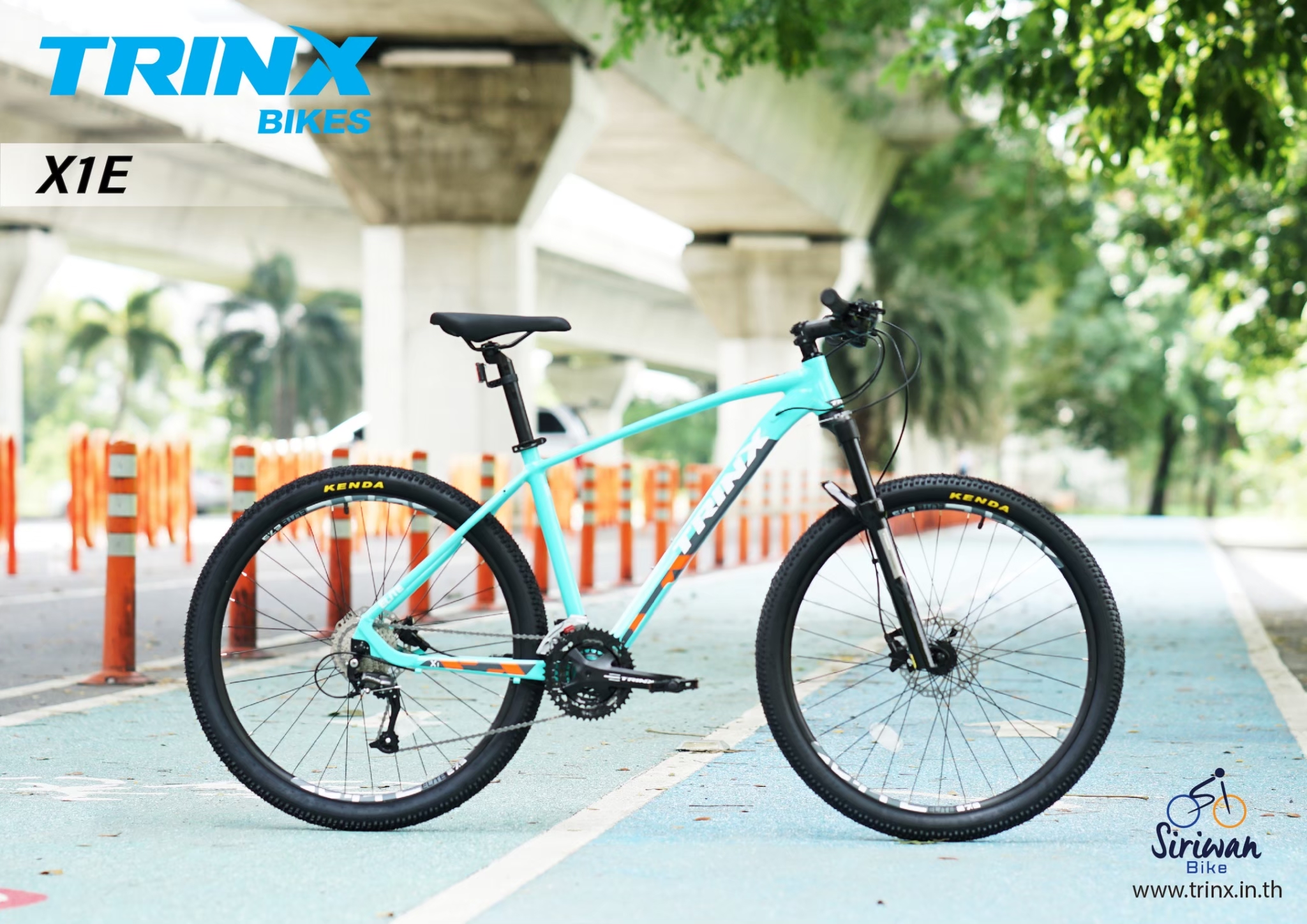 TRINX : X1 Elite เสือภูเขาอลูฯ ล้อ 27.5" 27 Speeds โช๊กลม ดุมแบริ่ง