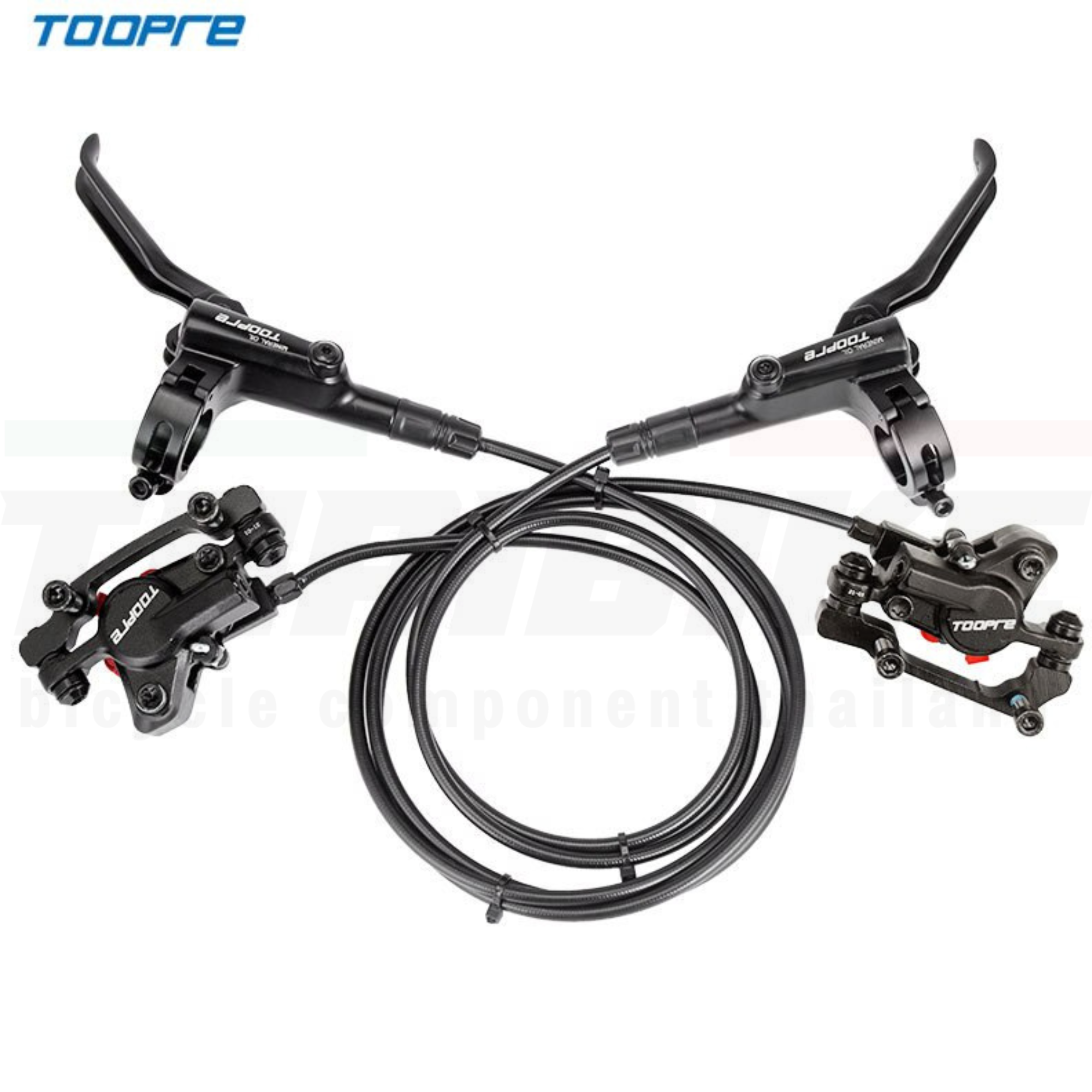 ชุดดิสเบรคน้ำมันจักรยานเสือภูเขา TOOPRE Hydraulic Brakes for Bikes MTB