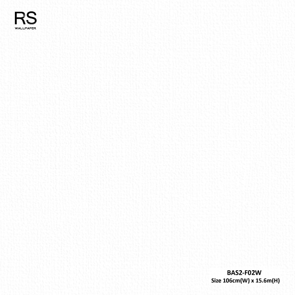 วอลเปเปอร์สีขาว BAS2-F02W
