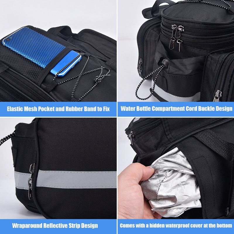 กระเป๋าใส่ตะแกรงหลัง กระเป๋าจักรยาน