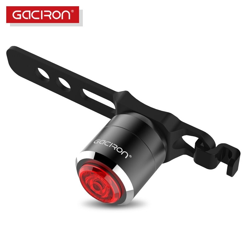 ไฟท้ายจักรยาน Gaciron Auto Lamp แบบรัดหลักอาน ชาร์จ USB