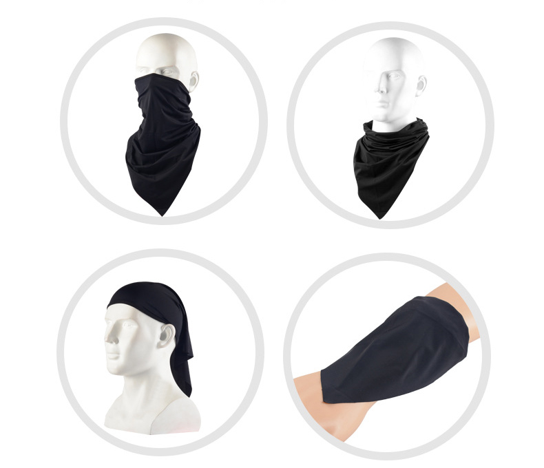 ผ้าบัฟ ปิดจมูก กันแดด กันฝุ่น กันลม กัน UV แบบสามเหลี่ยมผ้าลื่น งานดีมาก ปั่นจักรยาน ตกปลา เดินป่า