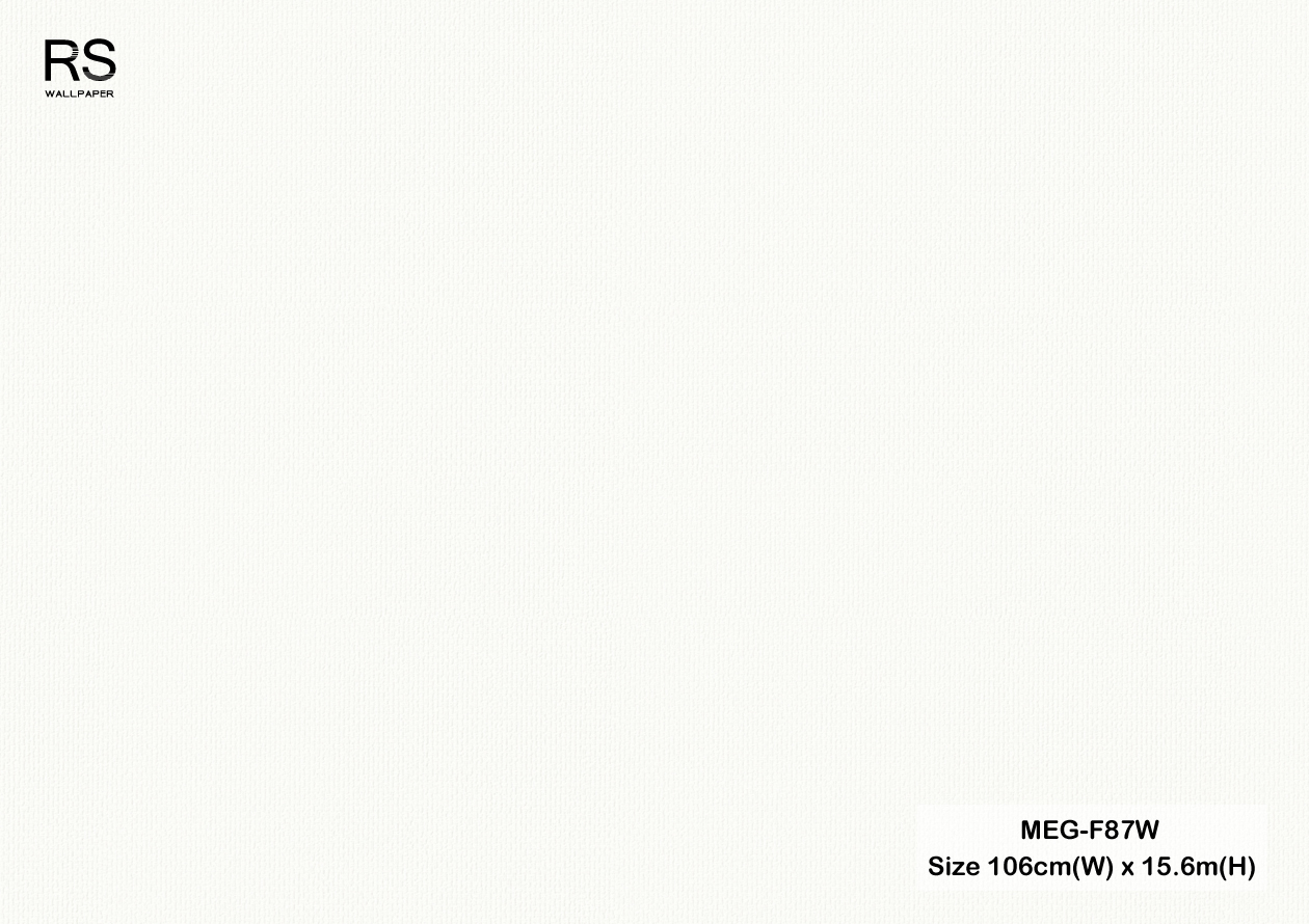 วอลเปเปอร์ สีขาว MEG-F87W