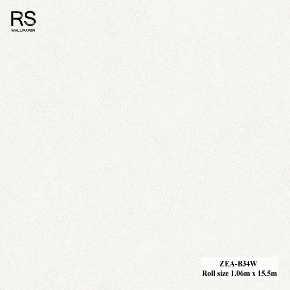 วอลเปเปอร์ พื้นสีขาวครีม ZEA-B34W
