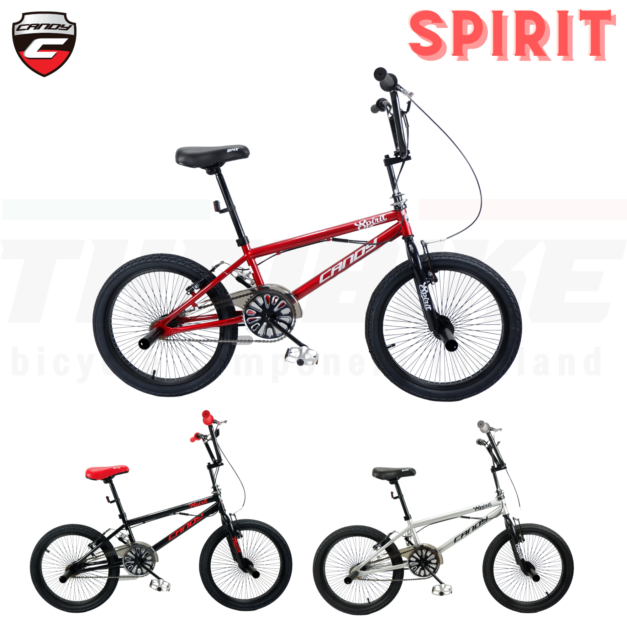 จักรยาน BMX CANDY รุ่น SPIRIT คอหมุนได้ 360องศา