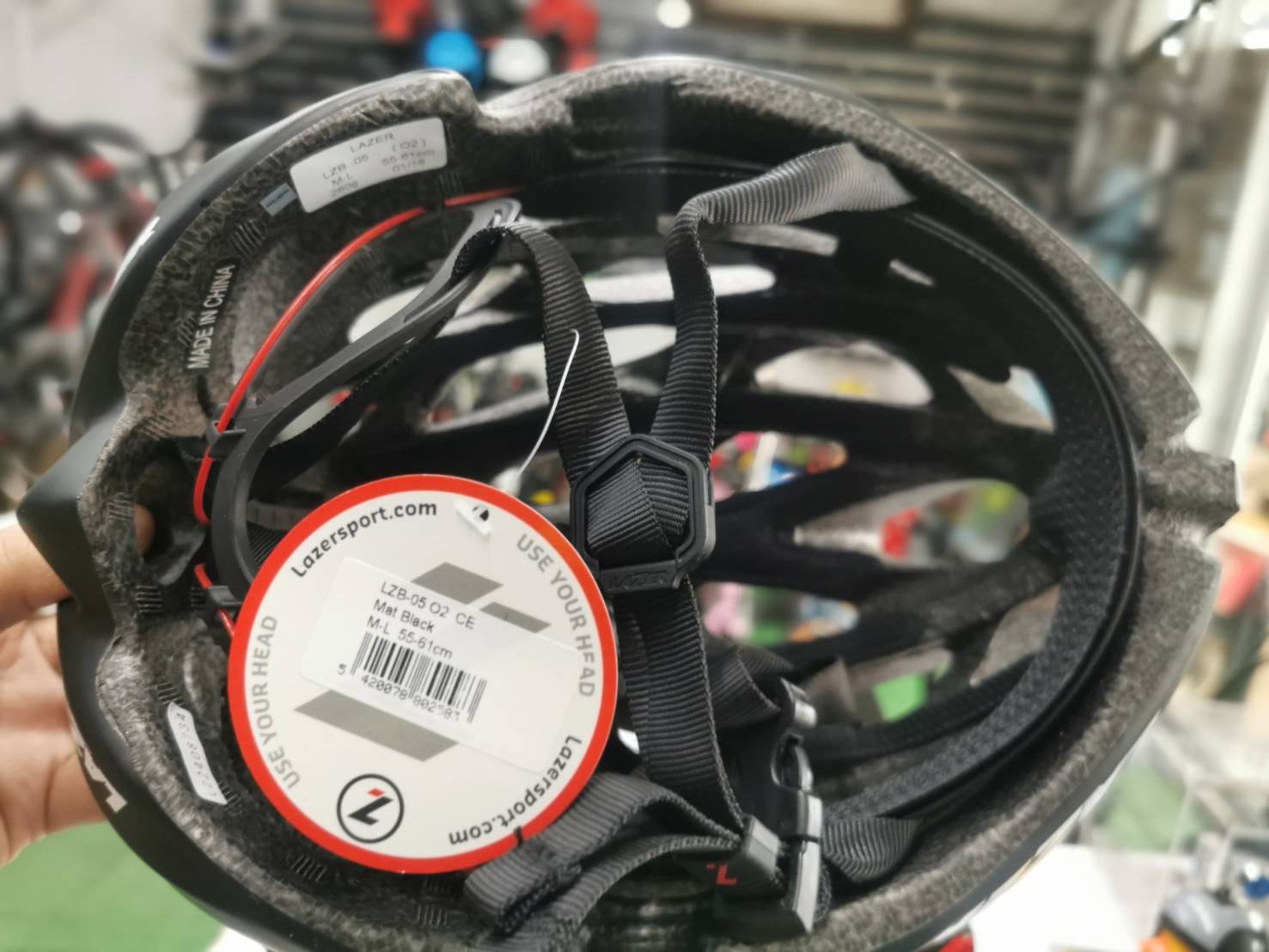 หมวกกันน็อคจักรยาน LAZER รุ่น 02