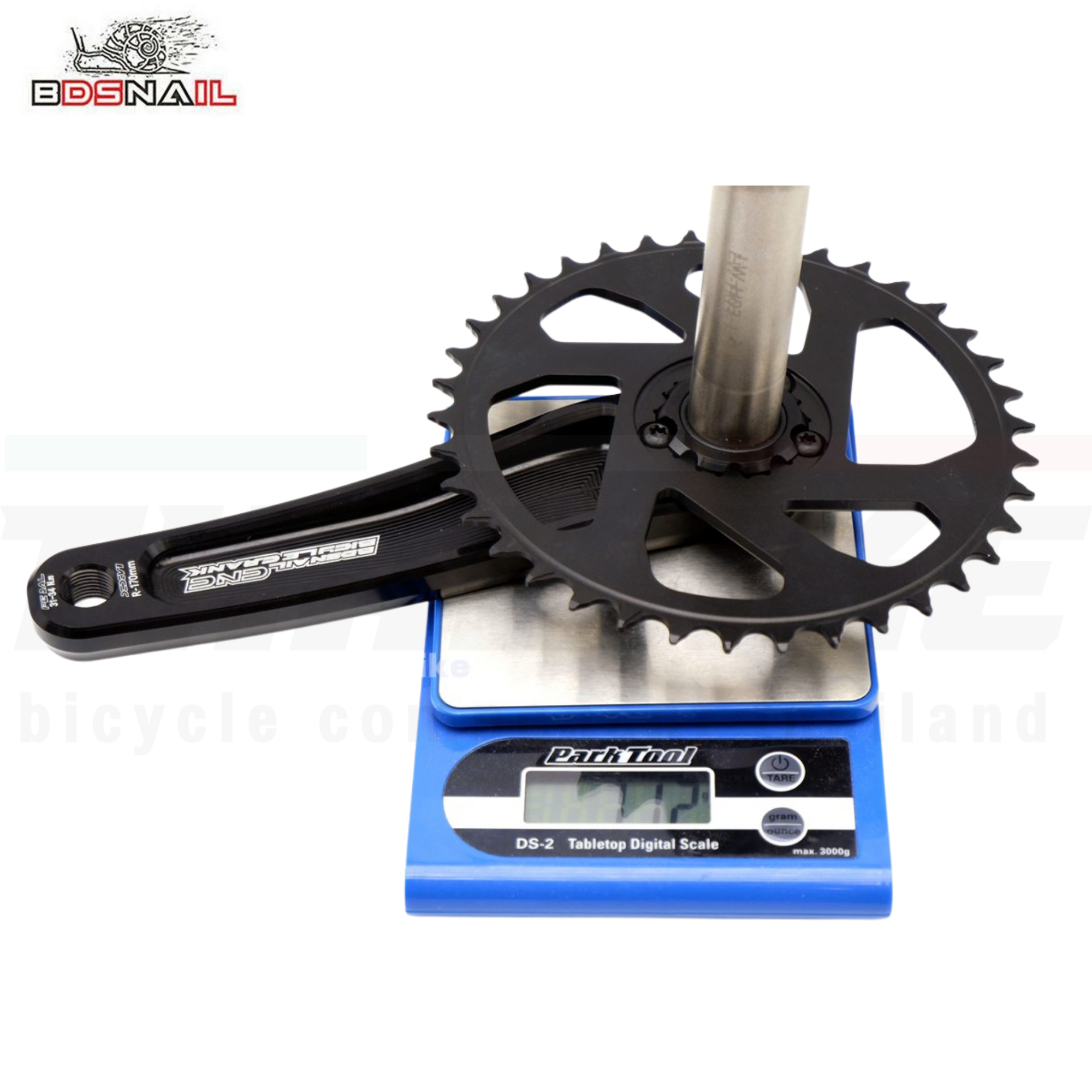 ชุดขาจานจักรยานเสือภูเขา BDSNAIL Narrow Wide Chainring MTB GXP 170mm แถมฟรีกะโหลก