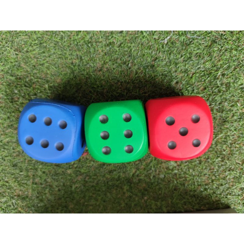 ลูกเต๋าใหญ่ ยาง PVC Giant PU Dice ลูกเต๋ายักษ์ ลูกเต๋าจัมโบ้ 🎲🎲