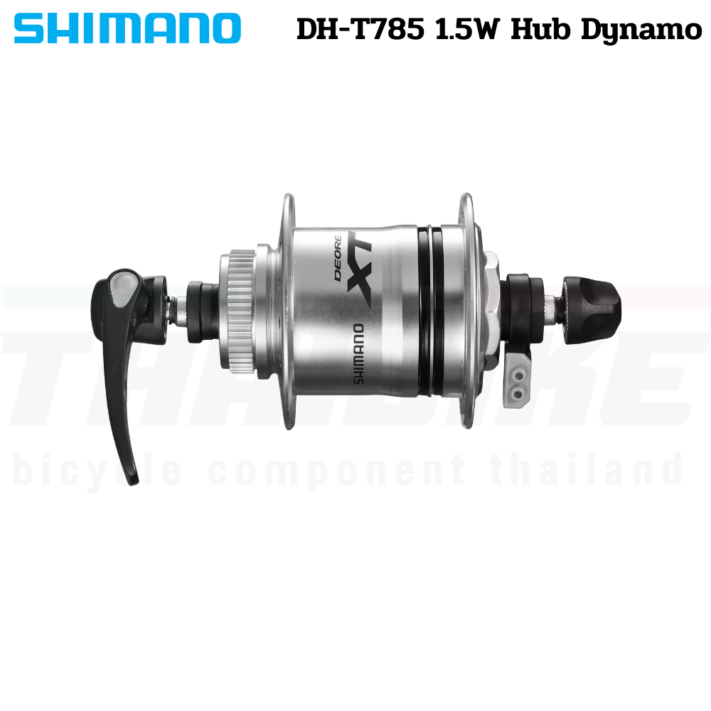 ดุมจักรยานแบบไดนาโมSHIMANO Deore XT DH-T785 Deore XT, 6v 1.5w, for Centre-Lock disc 36h