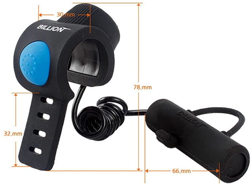 แตรไฟฟ้าจักรยานเสือหมอบ เสือภูเขา BILLION 120DB Bicycle Electronic Bell TB BELL
