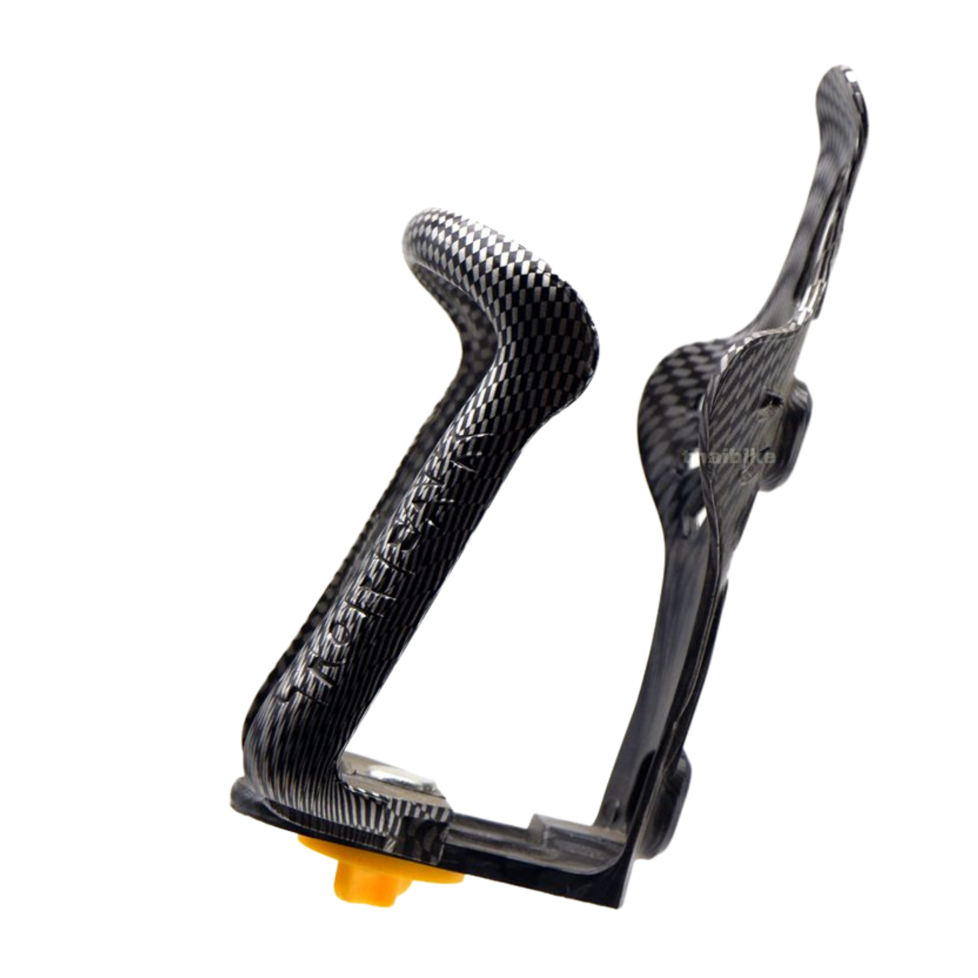 ขาขวดน้ำจักรยานปรับระดับลายคาร์บอน เคฟล่า