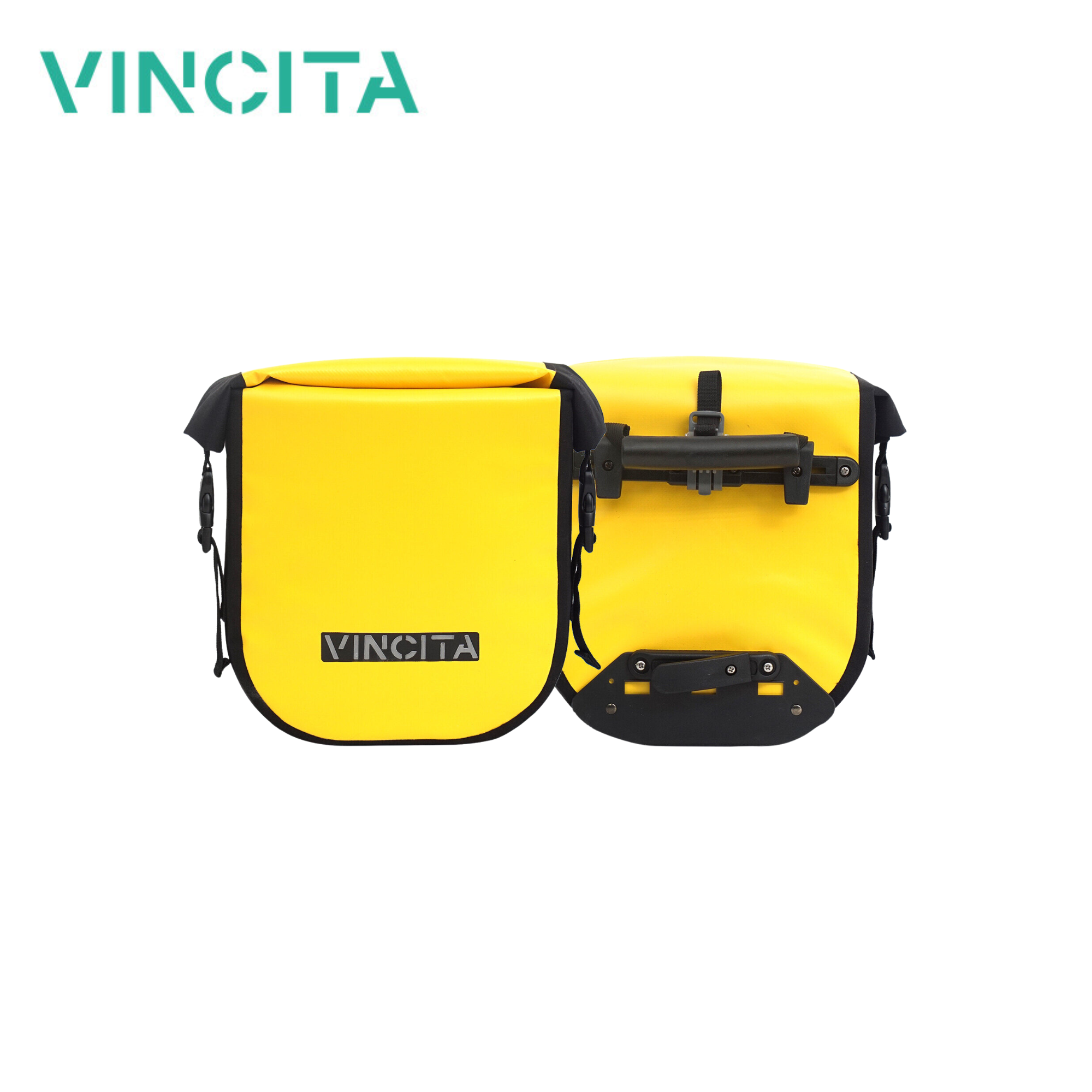 กระเป๋าแพนเนียร์กันน้ำ VINCITA B050WP-V รุ่นฝาม้วน (คู่หลัง) 1คู่