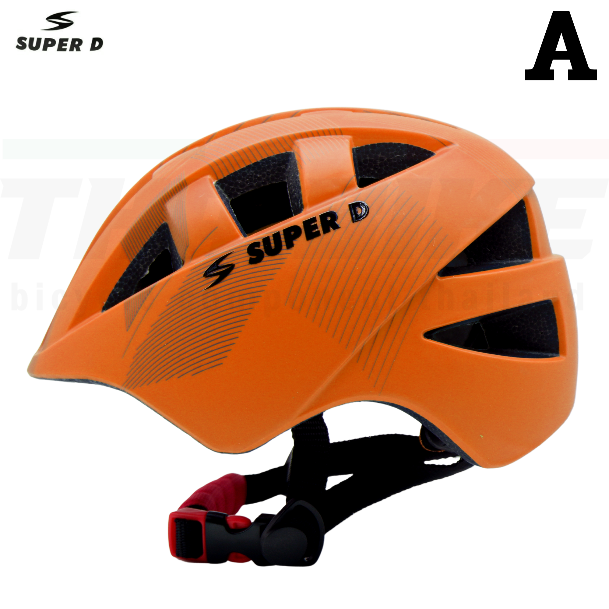 หมวกกันน็อคจักรยานสำหรับเด็ก SUPER D ไซต์ S/M