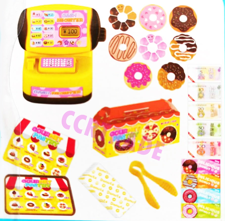 ชุดแคชเชียร์โดนัทมินิแผงครอบ 28.5 ซม.(1x3)