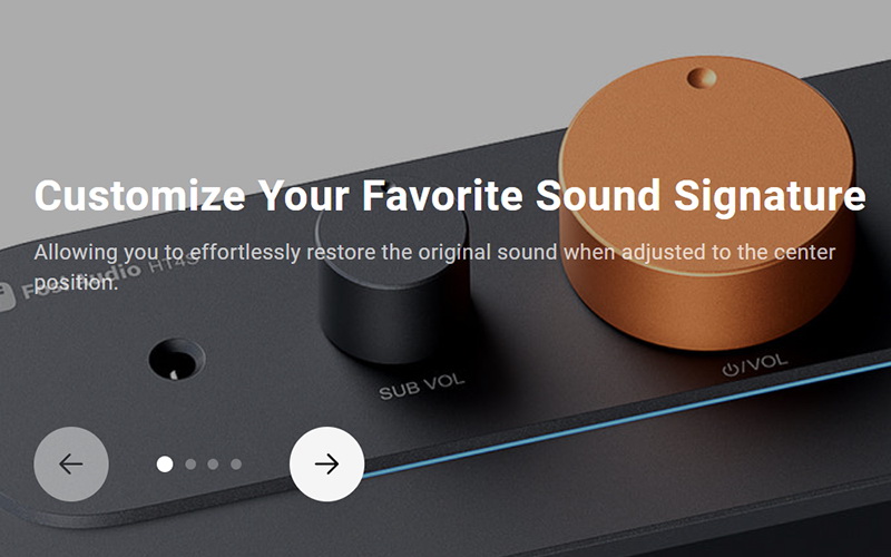 Fosi HT4S Bluetooth Amplifier ตั้งโต๊ะ ชิป TPA3116 x2 รองรับการตั้งค่าช่องสัญญาณเสียง 4.1 หรือ 5.0 ประกันศูนย์ไทย