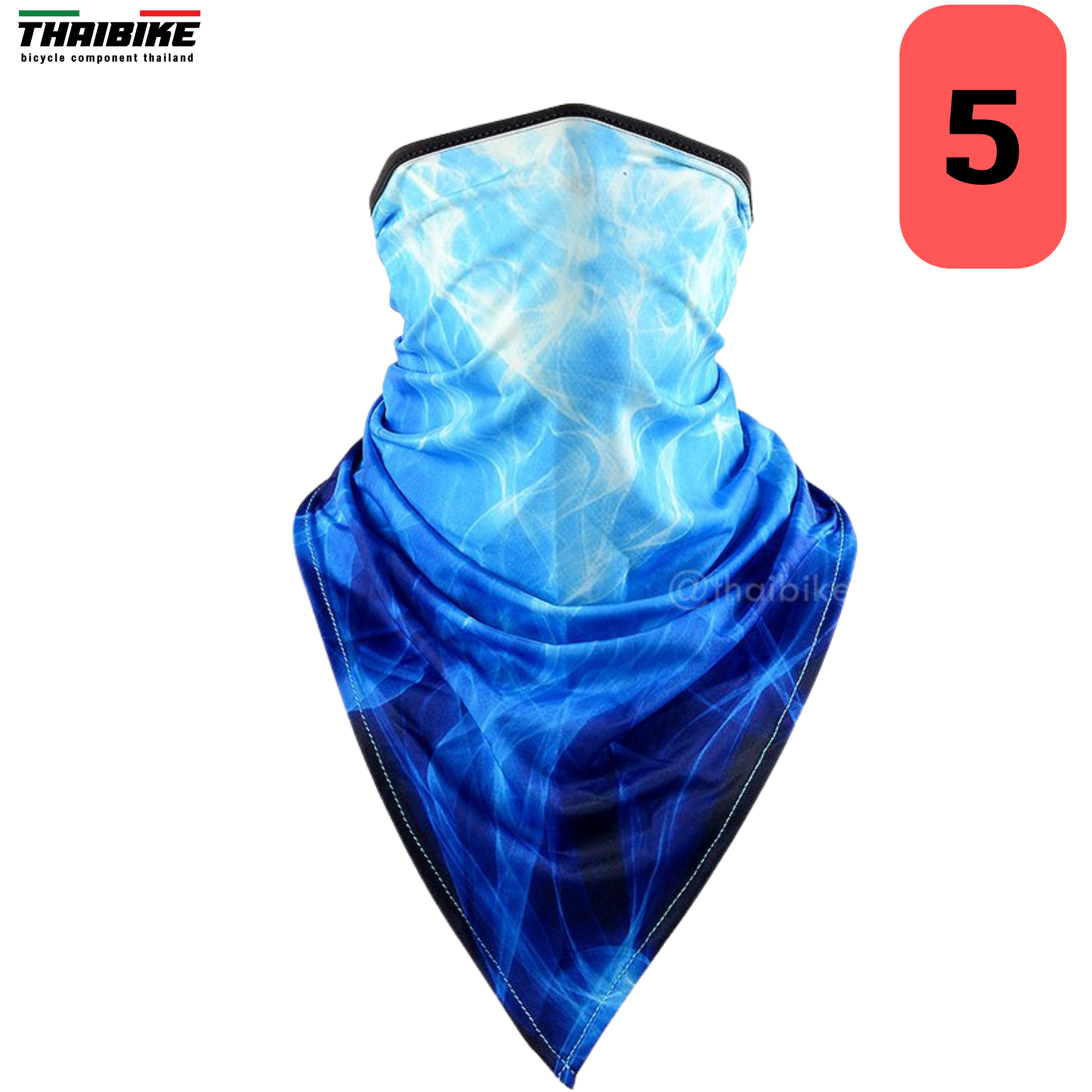 ผ้าบัฟ ปิดจมูก กันแดด กันฝุ่น กันลม กัน UV แบบสามเหลี่ยมผ้าลื่น งานดีมาก ปั่นจักรยาน ตกปลา เดินป่า
