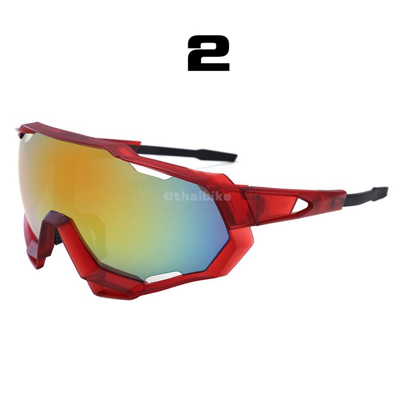 แว่นตาปั่นจักรยาน T-REX รุ่น 9312 กันแดด กันลม กันฝุ่น UV แว่นกันแดด แว่นปั่น