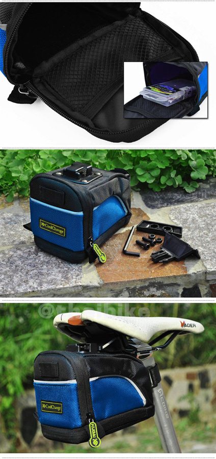 กระเป๋าใต้อานจักรยาน coolCHANGE 13022