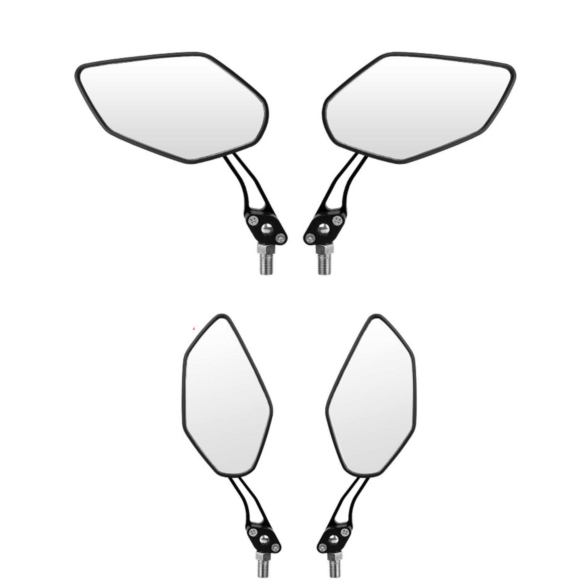 กระจกจักรยาน ติดมอเตอร์ไซต์ได้ (คู่) Thaibike