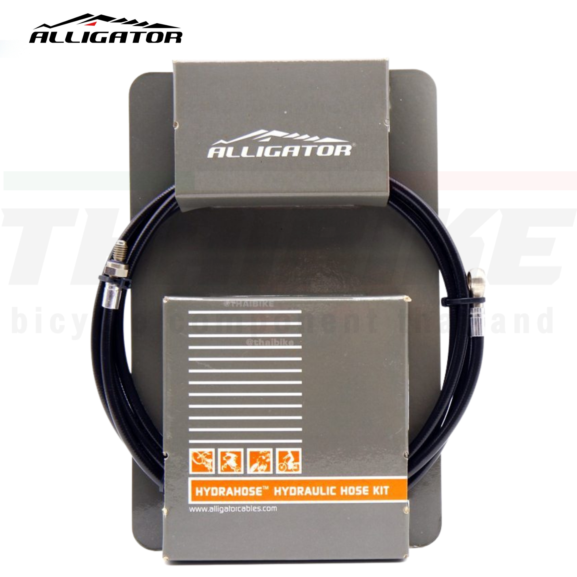 สายดิสเบรคน้ำมันจักรยานพร้อมชุดตาไก่ Alligator UL001/UL004 Hydraulic