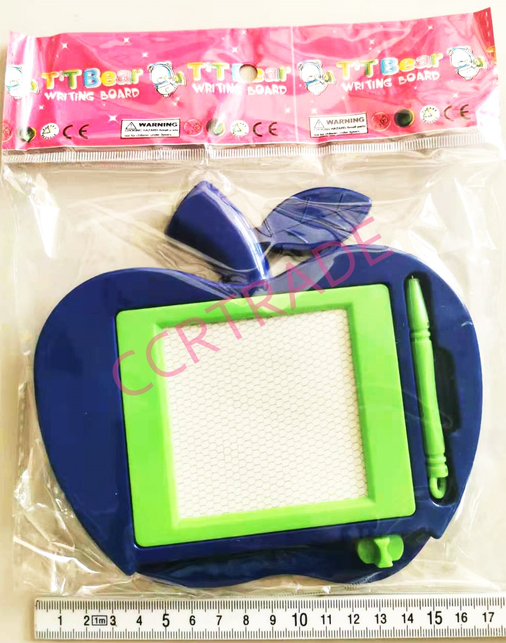 กระดานแม่เหล็กแอ๊ปเปิ้ล+ปากกาถุง 22.5 ซม.