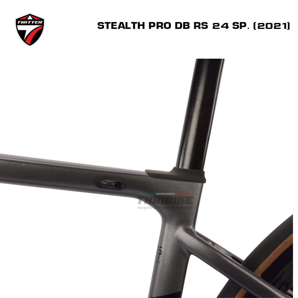 ดิสเบรค รถจักรยานเสือหมอบคาร์บอน 24 เกียร์ T.WITTER Stealth DB PRO RS 24
