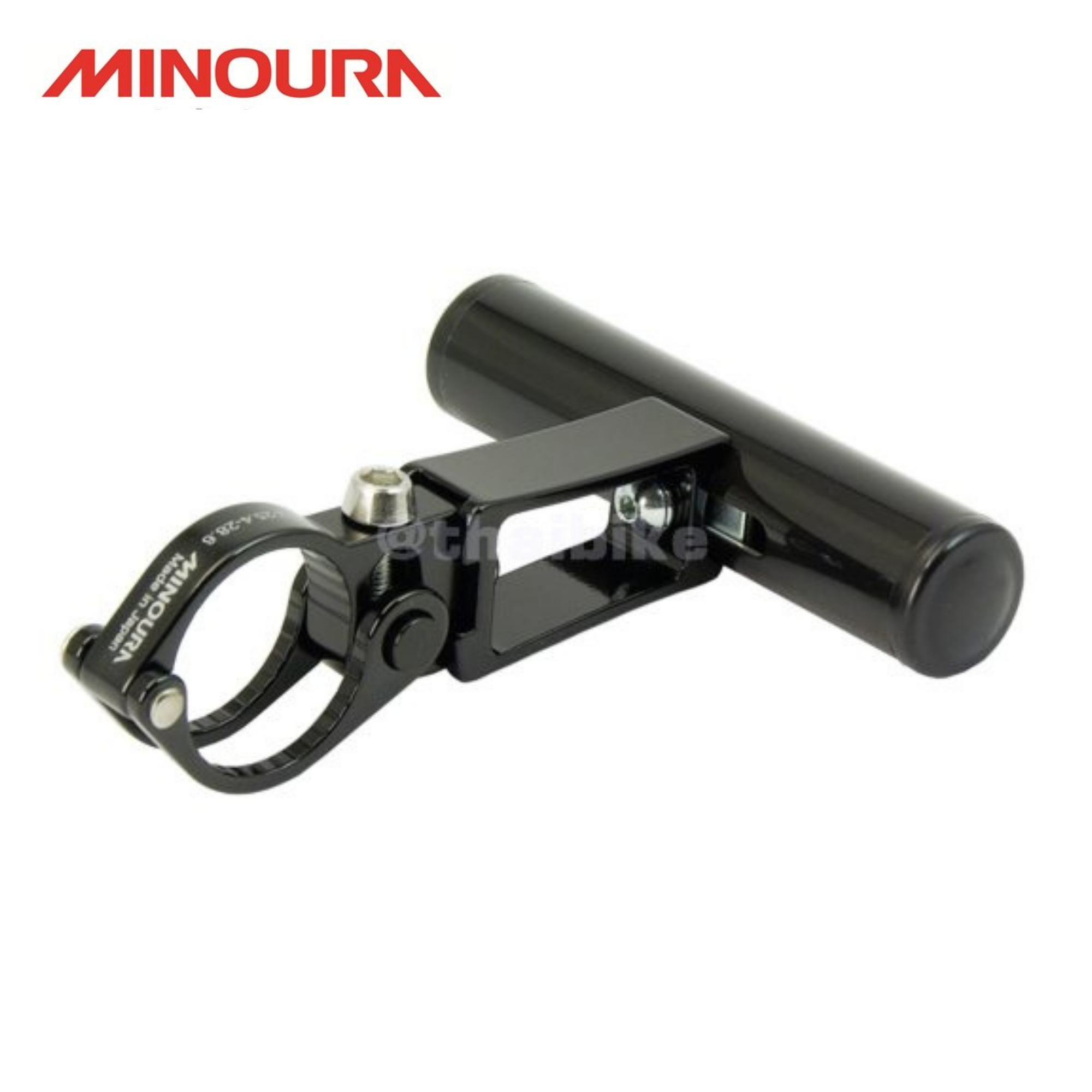 ขาจับเพิ่มพื้นที่แฮนด์จักรยาน MINOURA แบบจับแฮนด์ O.V. SGS400OS สีดำ
