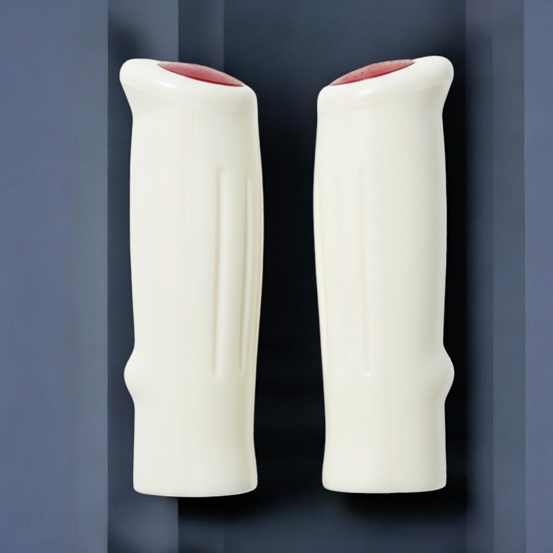 ✨NEW!!!ปลอกแฮนด์จักรยานแบบแต่งไฟทับทิมสะท้อนแสงRetroStyle สำหรับจักรยานminiและจักรยานทั่วไป