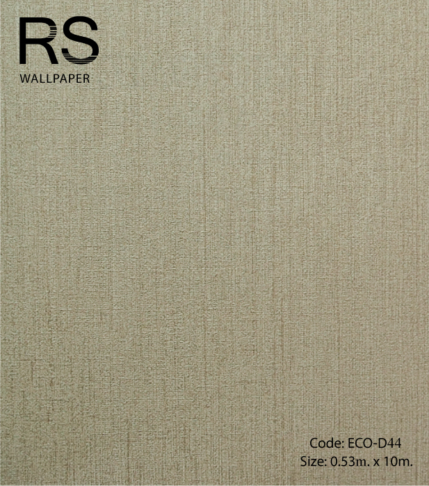 วอลเปเปอร์พื้นเรียบสีน้ำตาล ECO-D44