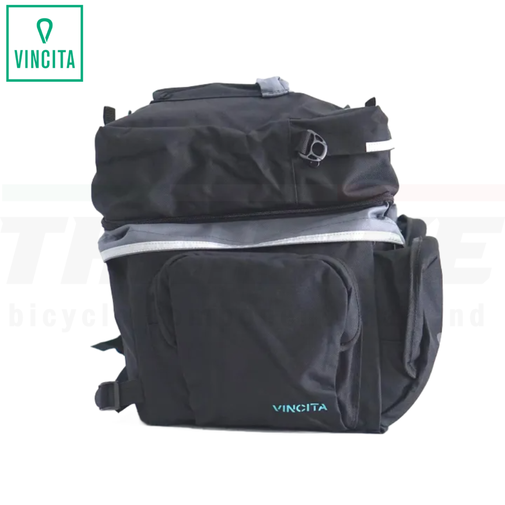 Vincita B101 กระเป๋าจักรยานแพนเนียร์ กระเป๋าทัวร์ริ่งคิงไซส์เบสิค