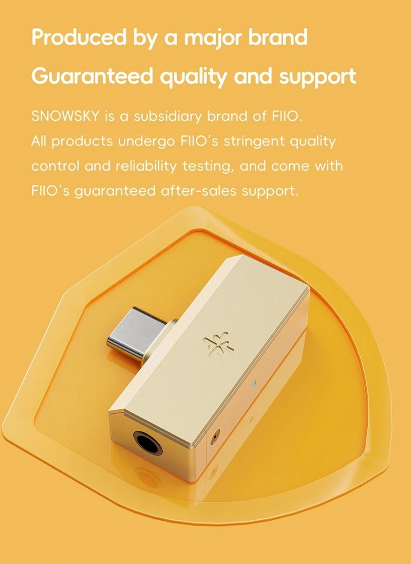 Snowsky Tiny DAC/AMP พกพาจิ๋ว เล็กแต่ทรงพลัง รองรับ PCM 384kHz และ DSD256 ประกันศูนย์ไทย