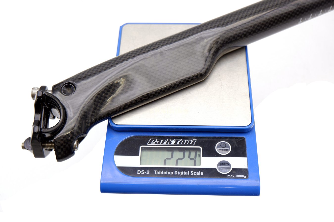 หลักอานจักรยานฟูลคาร์บอน THAIBIKE แบบแอโร่ว์ ขนาด 30.8X400มม.