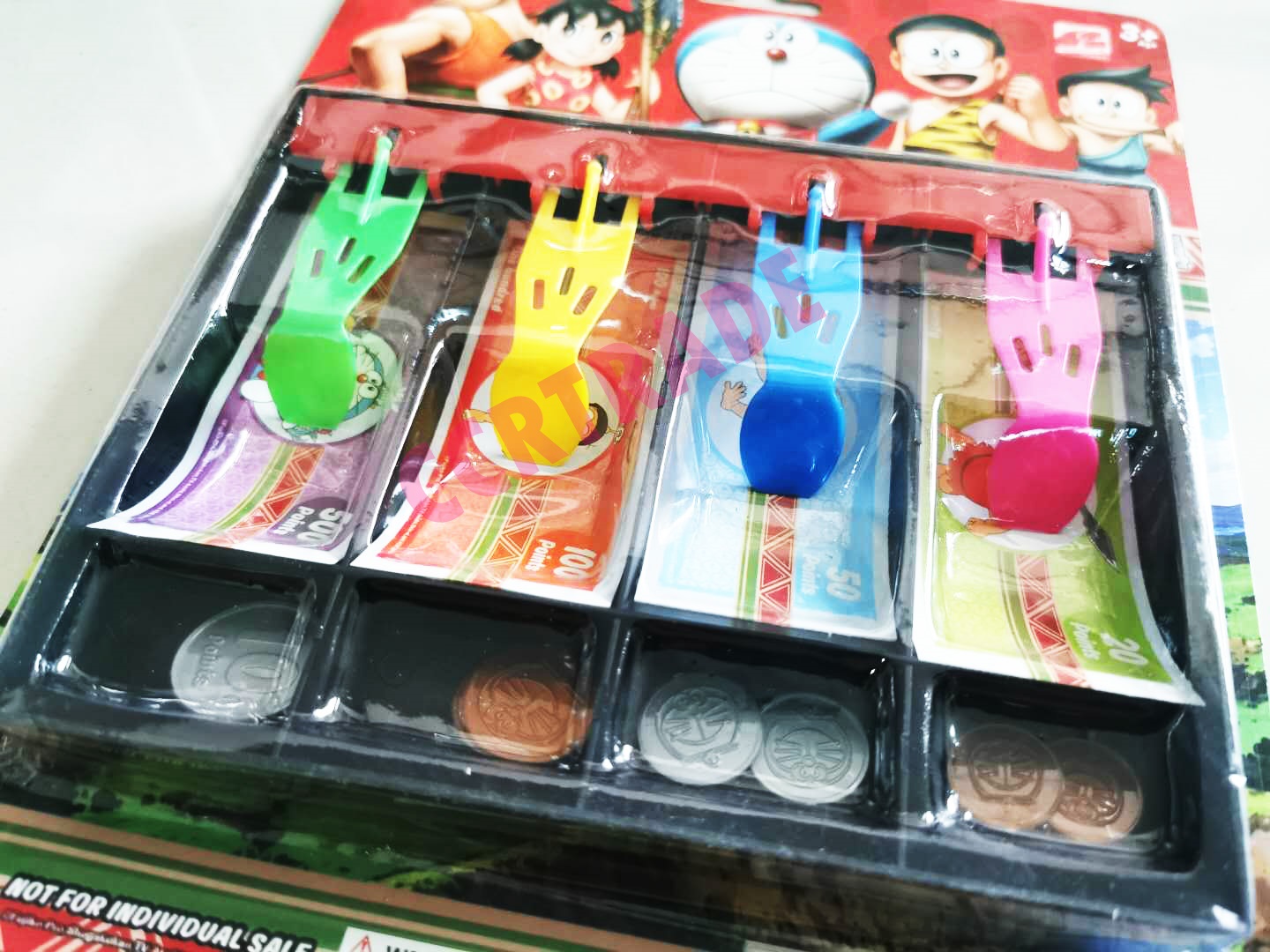 ชุดแคชเชียร์+เงินโดราเอม่อนแผง 24 ซม.(ลิขสิทธิ์แท้)