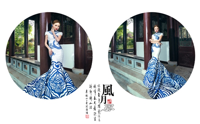 PW325 - **พร้อมส่งเฉพาะชุดผู้หญิงค่ะ** ชุดคู่ถ่ายพรีเวดดิ้ง (prewedding dress) & ชุดแต่งงานแฟนซี (Fancy wedding dress)ชายหญิง "ธีมชุดเจ้าสาวสีขาว-ดำ"