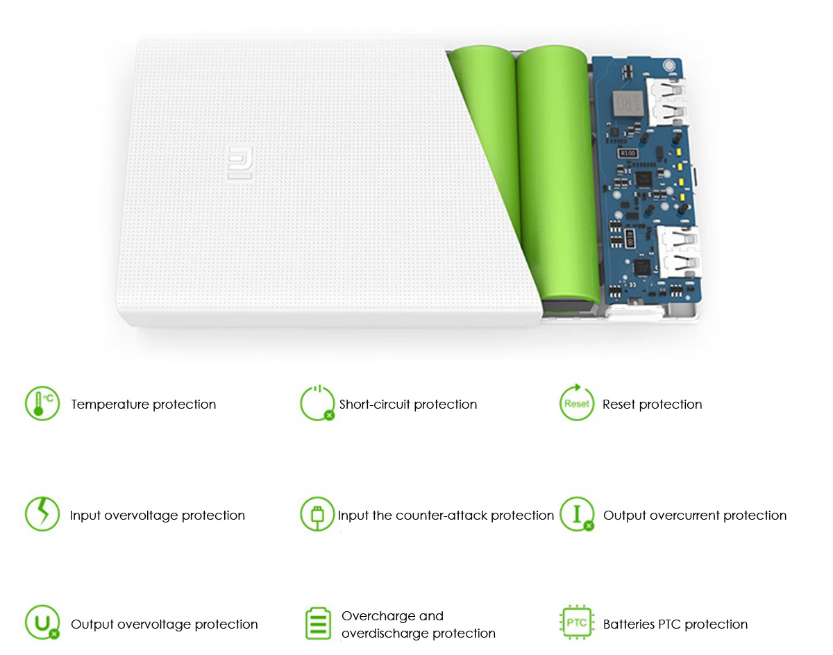 ขาย Xiaomi Mi Power Bank 20000 mAh Ultra Silm แบตสำรองพกพาอัจฉริยะ